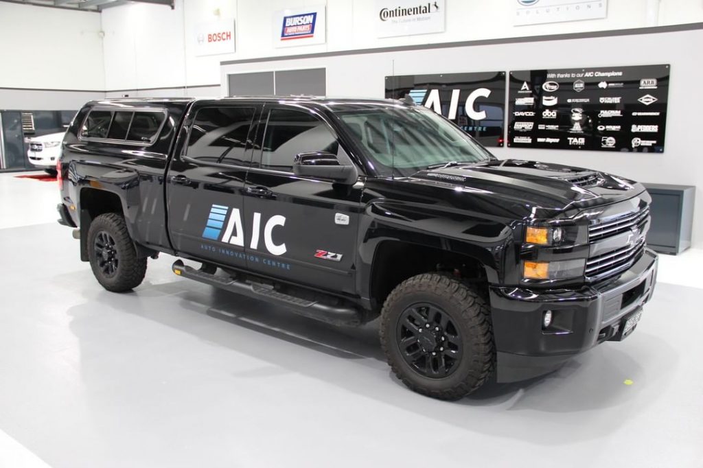 Introducing ‘Big Show’, the AIC @officialhsv Chevrolet Silverado 2500. The AIC Silverado is available for companies to rent, or use for testing and product development.
To book time with Big Show, or our other current vehicles please enquire at autoic.com.au/contact
